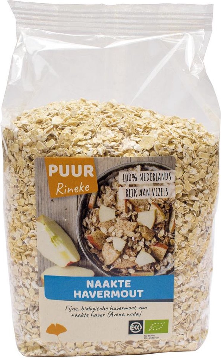 Puur Rineke Naakte Havermout Bio 500g Bol puur-rineke-naakte-havermout-bio-500g-bol