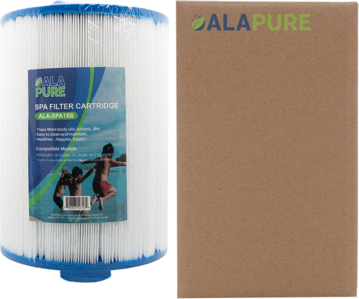 Alapure Spa Waterfilter geschikt voor Unicel 6CH-940
