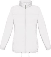 Windjas 'Sirocco Women Windbreaker' B&C Collectie maat S Wit