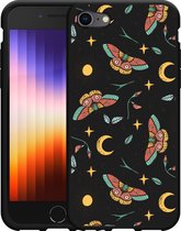 iPhone 7/8 Hoesje Zwart Magisch Patroon - Designed by Cazy