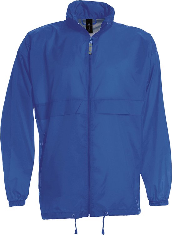 Windjas 'Sirocco Men Windbreaker' B&C Collectie maat 3XL Kobaltblauw