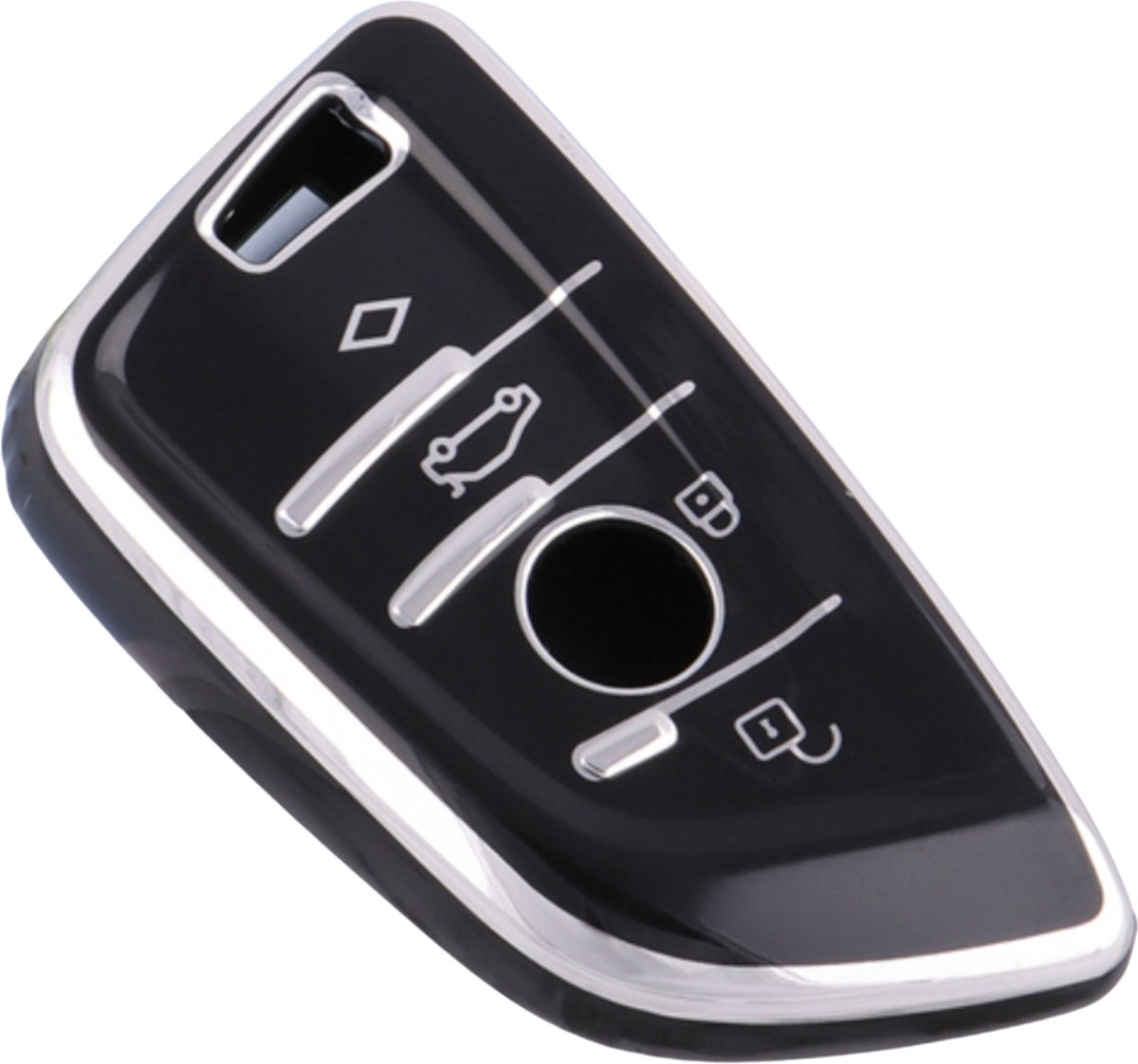 ZVRSUA Autosleutelhoes met diamant, bling, sleutelhanger, compatibel met Audi A1, A2, A3, A4, A5, A6, A7, A8, A4L, A6L, A8L, Q5, Q7, Q8, R8, RS4, RS5, RS6, S4, S5, S6, SQ5, SQ7