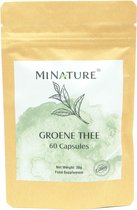 Groene Thee Capsules 60 stuks - 450mg Groene Theeblad poeder per Vega Capsule - Matcha, Green Tea - 100% Plantaardig