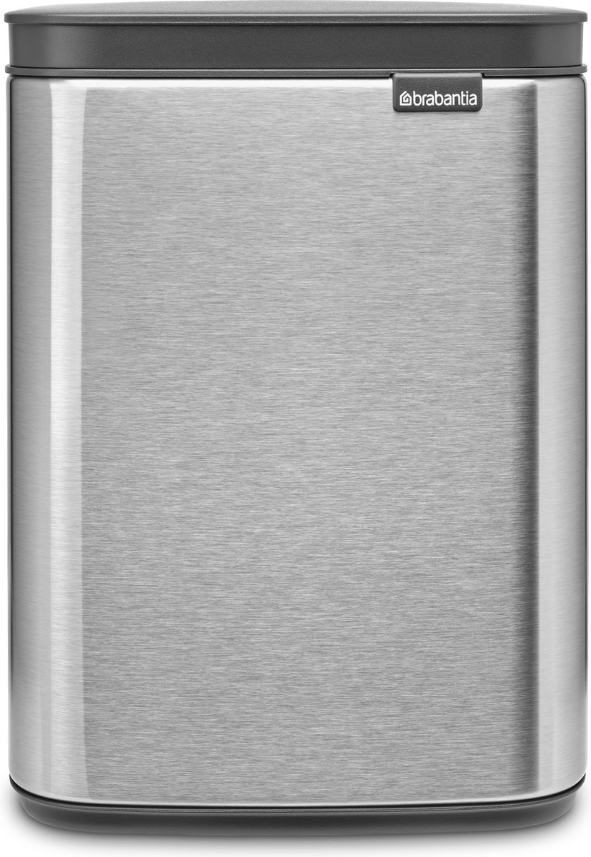 Goedkoopste Brabantia Bo Prullenbak - 4 liter - Matt Steel Fingerprint Proof