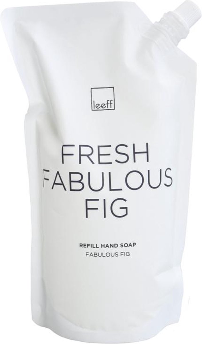 Leeff - Navulverpakking handzeep 'Fabulous Fig'
