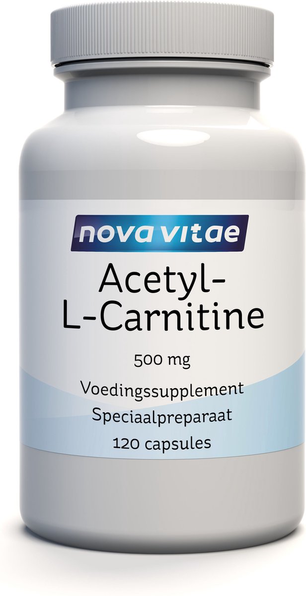Goedkoopste Nova Vitae - Acetyl-L-Carnitine - 500 mg - 120 capsules