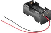 Batterijhouder voor 4 AA-batterijen - kabel met open einde
