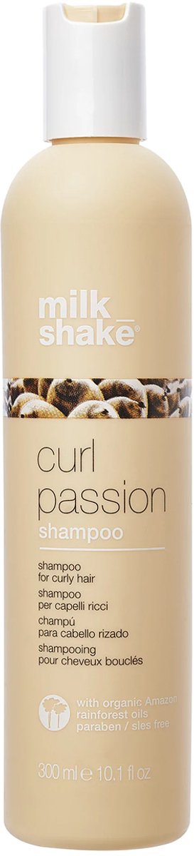 milk_shake curl passion shampoo 300 ml - Normale shampoo vrouwen - Voor Alle haartypes