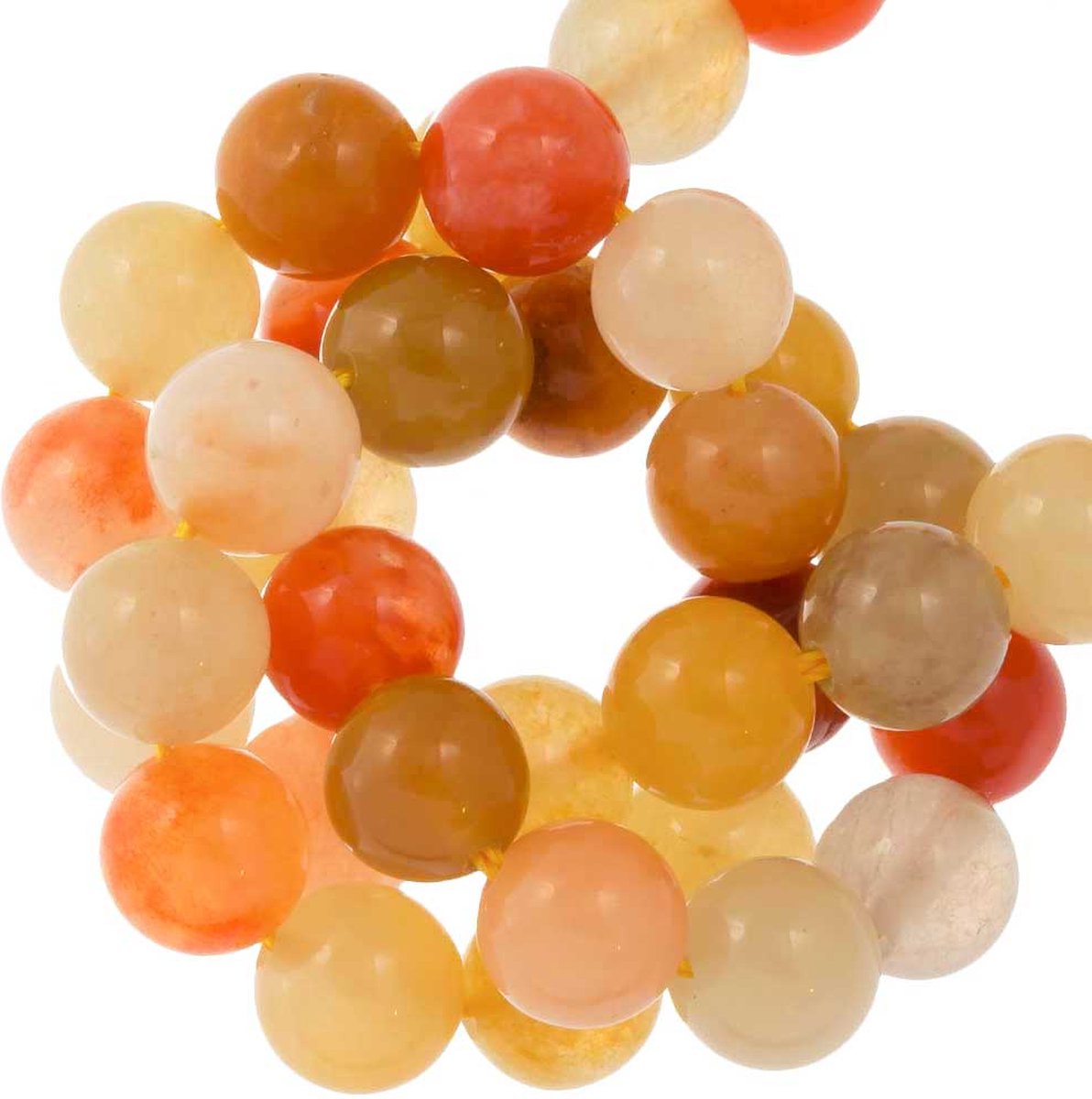 Topaas Jade Kralen (6 mm) 58 stuks