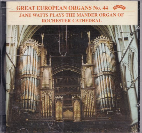 Foto: Great european organs no 44 jane watts bespeelt het mander orgel van de rochester cathedral