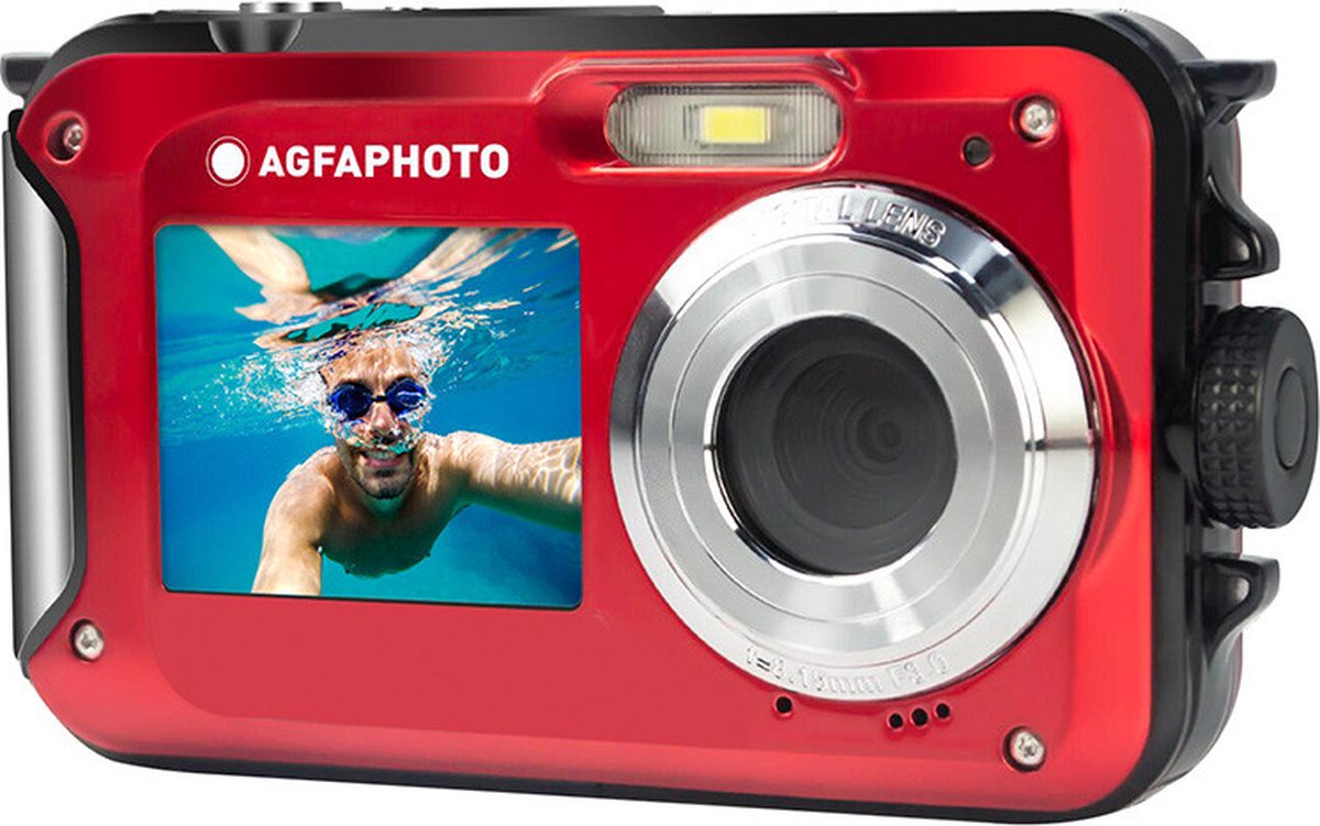 Bol.com AgfaPhoto WP8000, 2K Ultra HD, CMOS, 24 MP, 130 g aanbieding