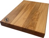Hakblok- houten - snijplank- houten serveerplank- beuken - 1 stuks afmeting 44 x 30x4 cm - behandeld met minerale olie
