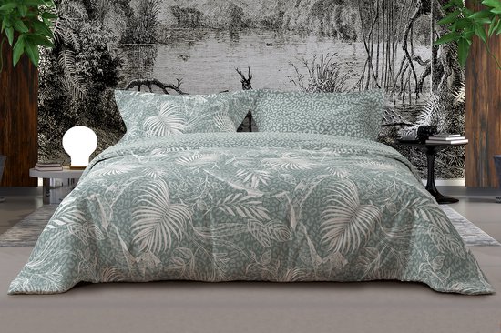 LINNICK Dekbedovertrek Katoen Briar Ruches - multi 200x200/220cm