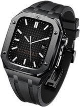 Luxe Apple Watch Case - zwart 45mm