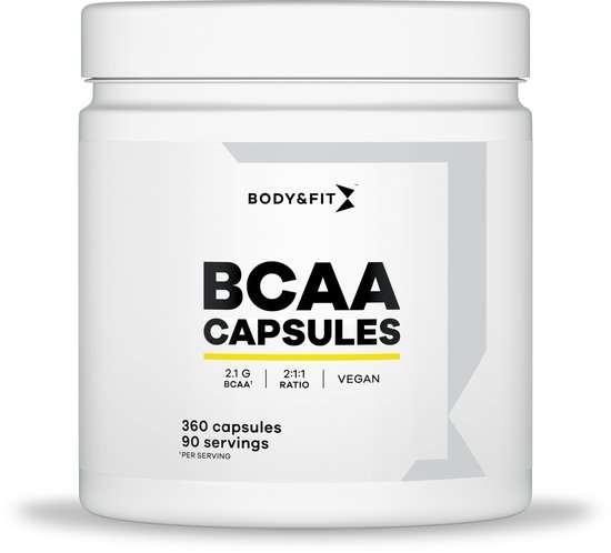 Body & Fit BCAA capsules