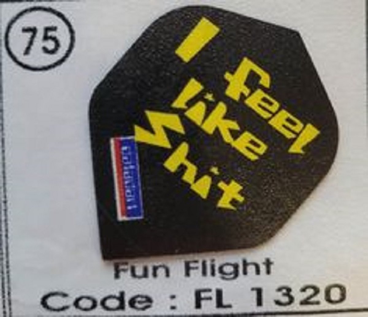 Dart Flights - 10 sets (30 stuks) - 75 micron - Fun Flights 1320
