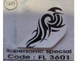 Dart Flights - 10 sets (30 stuks) - 100 micron - Supersonic Flights special 3601