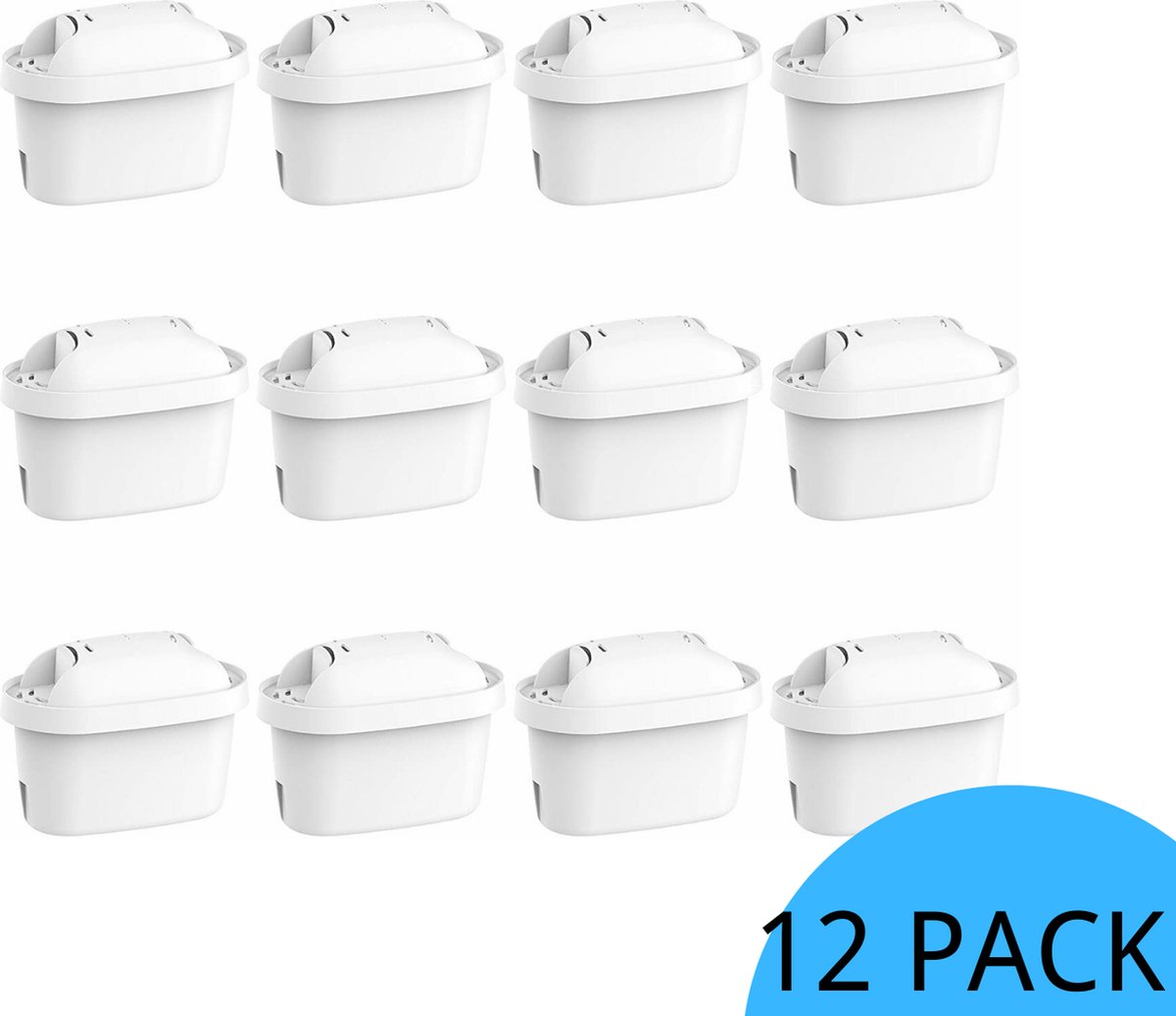 Waterdrop Filterpatronen 12 Stuks, Geschikt voor Brita Maxtra+, Waterfilterpatroon 12 pack