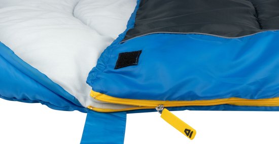 Abbey Camp Slaapzak - Mummie Model - Blauw - 220 x 80 cm - Tochtrand van Abbey Camp — afbeelding 4