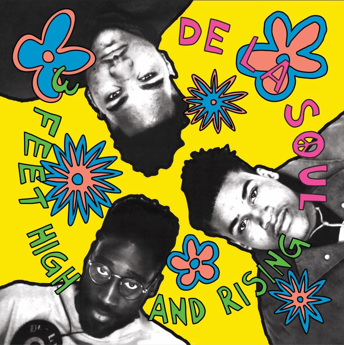 De La Soul 3 Feet High Feet And Rising LP De La Soul Muziek Bol   1196x1200 