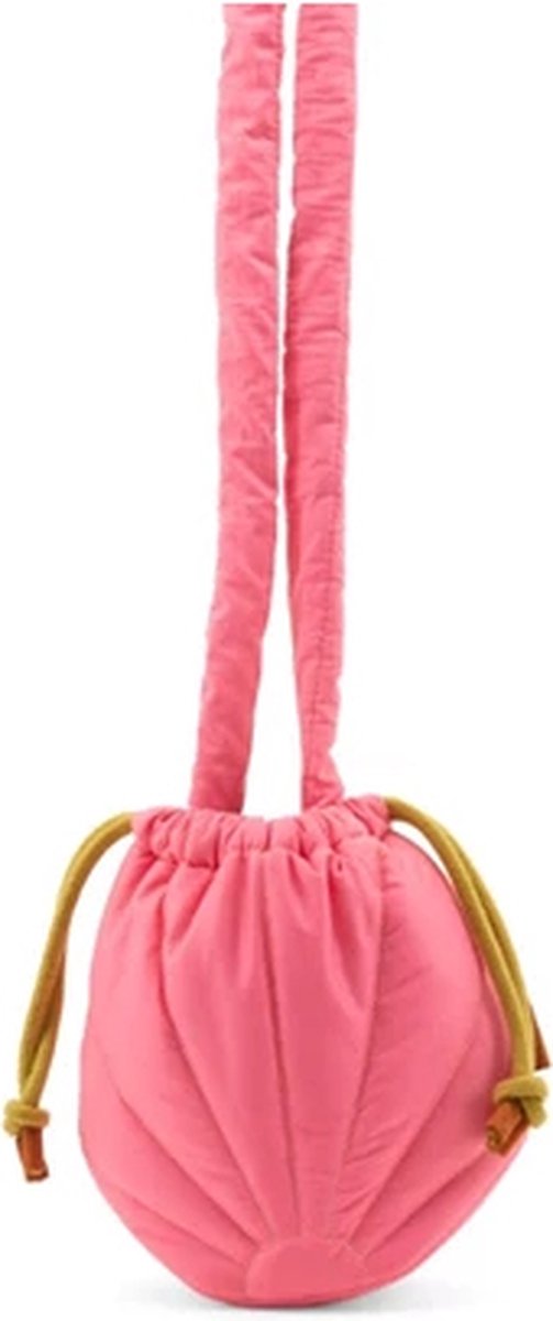 The Sticky Sis Club La Promenade padded pouch bag tulip pink
