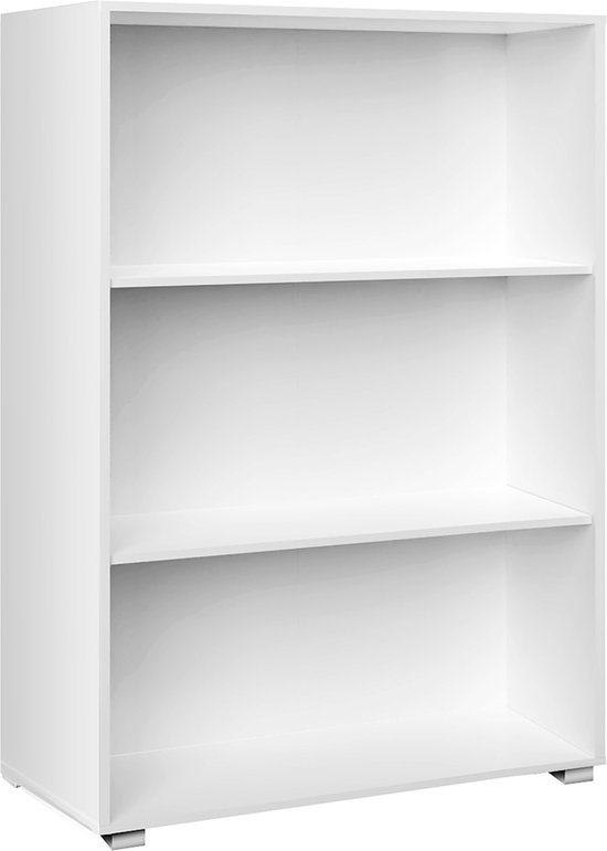 Casaria Boekenkast Set van 2 / 3+2 Vakken – MDF Verstelbaar – Wit