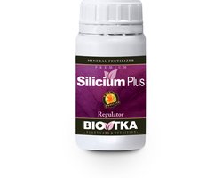 BioTka SILICIUM PLUS (Si) 250 ml. (plantvoeding - biologische voeding - biologische plantvoeding - bio supplement - hydro plantvoeding - plantvoeding aarde - kokosvoeding - kokos voeding – coco – cocovoeding - organische plantenvoeding - organisch)