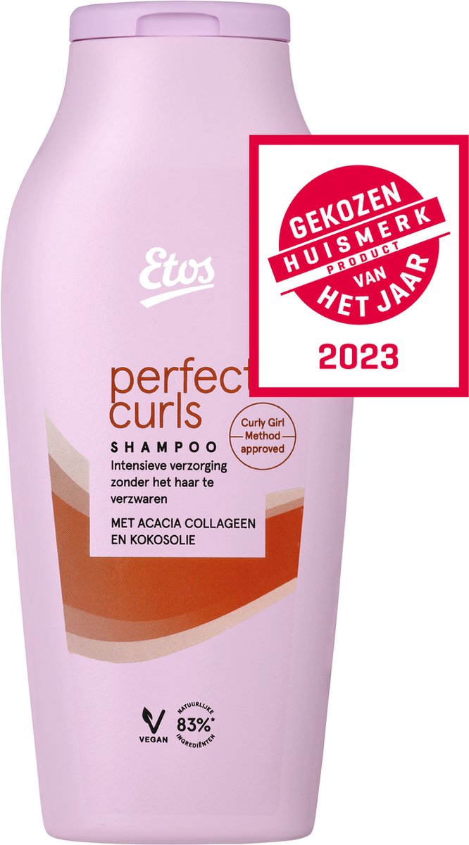 Distilleren verwijzen moeder Etos Shampoo - Perfect Curls - Vegan - 6 x 300ML - Voordeelverpakking |  bol.com