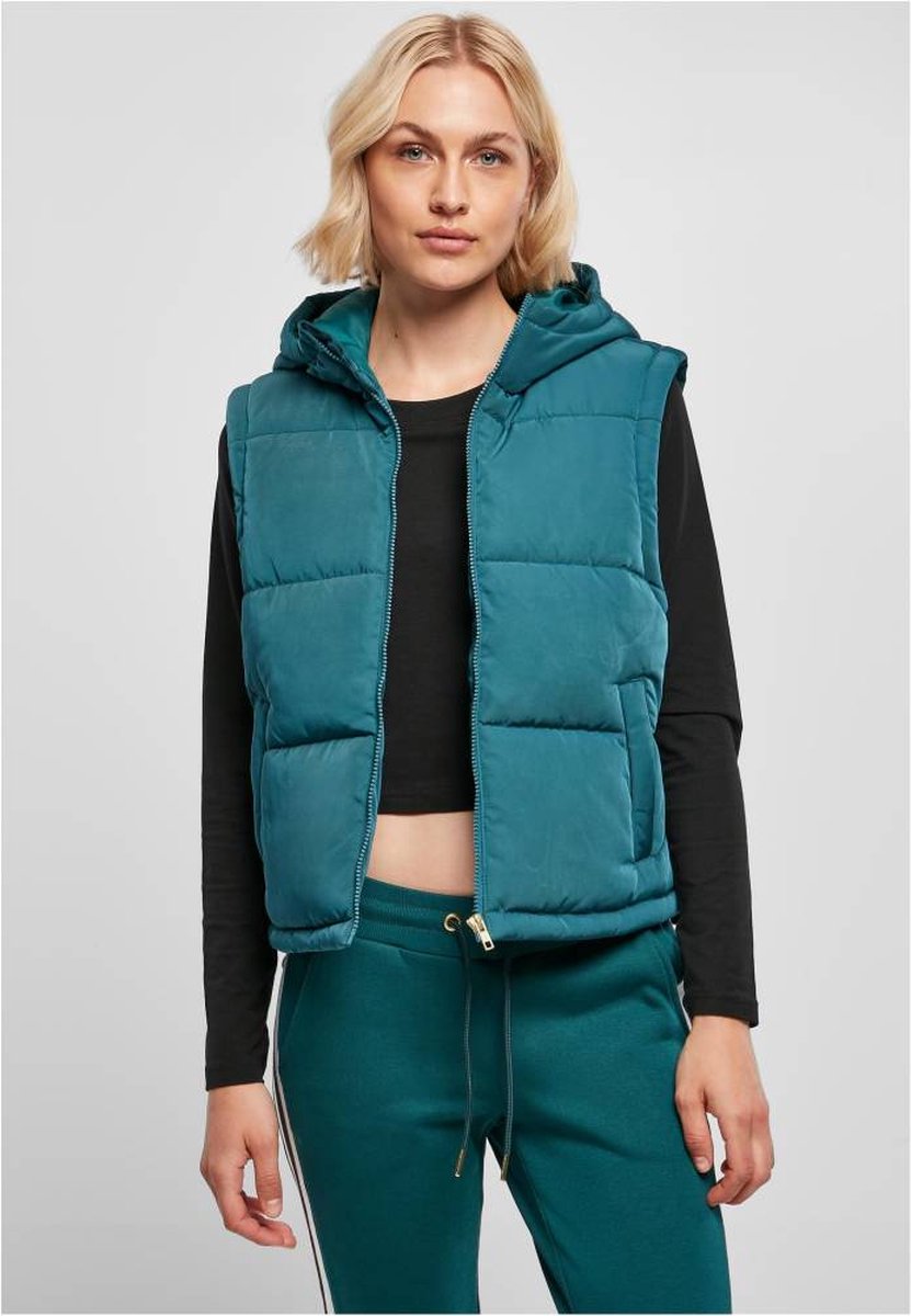 Urban Classics Recycled Twill Puffer Mouwloos jacket XXL Groen