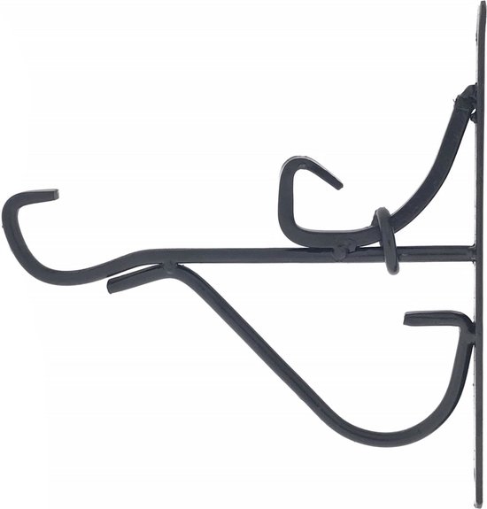 Benson Plantenhanger - Metaal - 25 x 24 cm - Zwart - Benson