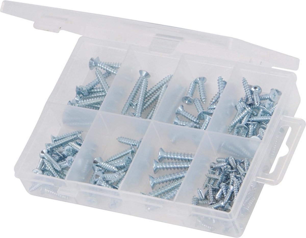 Zelftappende schroef assortiment - 160-delig - 105510