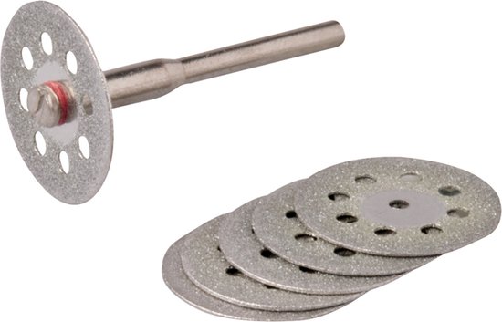 20 stuks doorslijpschijven (22 mm) voor Dremel rotatiegereedschap, accessoires 20 stuks doorslijpschijven (22 mm) voor Dremel rotatiegereedschap, accessoires