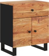 vidaXL-Nachtkastje-50x33x60-cm-massief-acaciahout-en-bewerkt-hout