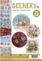 Push Out book Scenery 10 - Wintry Christmas
