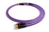 Melodika MD2R20 - Analoge RCA kabel met een Single Core design - 2 Meter - Paars