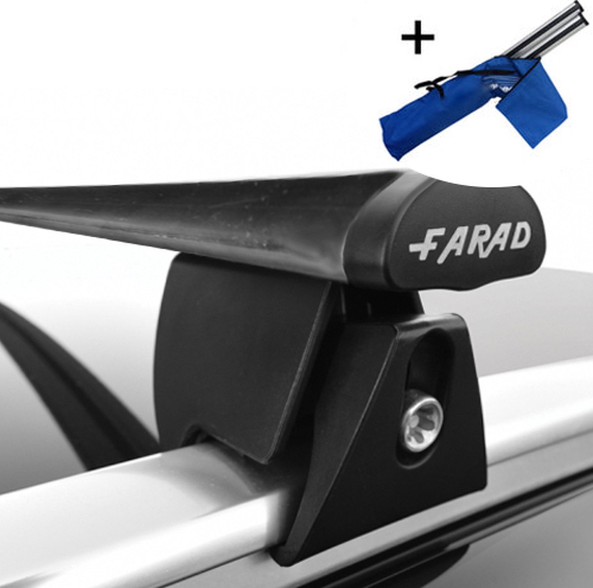Dakdragers geschikt voor Fiat Panda Cross 5 deurs hatchback vanaf 2014 - Staal inclusief dakdrager opbergtas