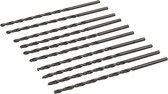 Silverline Lange metrische HSS-R boor, 10 pk. 3 x 100 mm