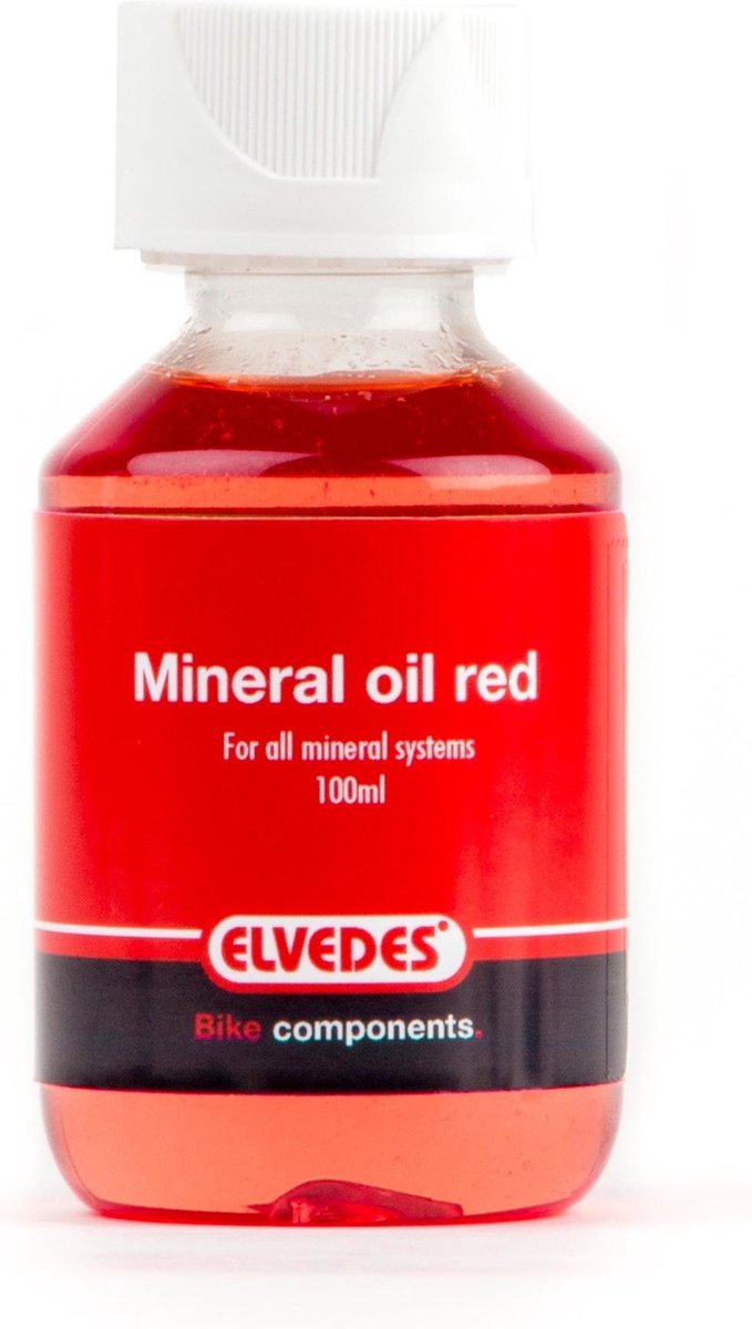 Elvedes Minerale Olie voor alle Minerale Remsystemen - Flacon 250 ml - Elvedes