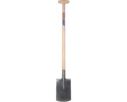 Talen Tools - Damesspade - Blank gepolijst - Essenhouten steel - 85 cm van Talen Tools — afbeelding 2