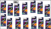 48x Space Set Crayons de couleur 6 pièces en boîte - espace - Horeca crayon de couleur dessin restaurant document