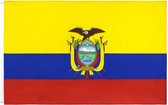 VlagDirect - Ecuadoriaanse vlag - Ecuador vlag - 90 x 150 cm.