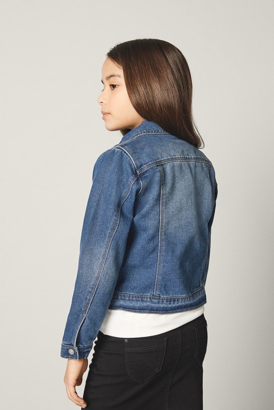 ONLY Konsara Jeansjack voor meisjes, blauw (light blue denim), 8 Jaar : Kids Only