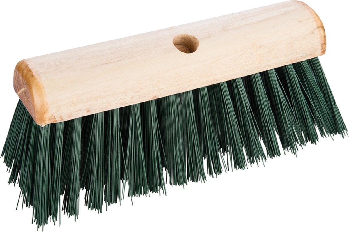 Goedkoopste Silverline Bezemkop met PVC haren - zadelrug - 33 cm - exclusief steel