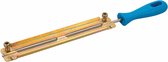 Silverline Kettingzaag vijl - Ronde vorm - 4.8 mm - Nikkel-geplateerd - Met geleiderplaat