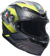 Agv K6 S E2206 Mplk Excite Matt Camo Yellow Fluo 005 XL - Maat XL - Helm