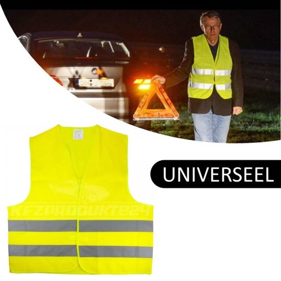 Veiligheidsvest - Veiligheidshesje - Reflectie - M - XXL