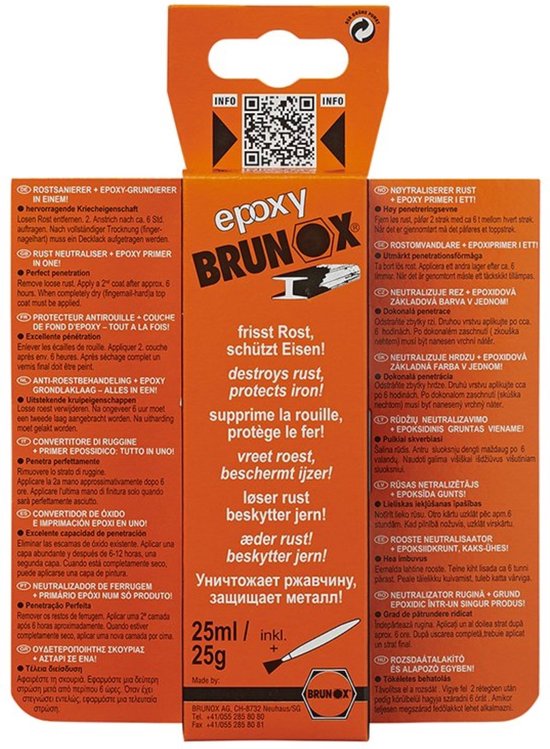 Brunox epoxy roestomvormer 100ml | - Tectyl & anti roest