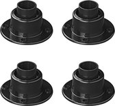 Pro Plus Voeten voor Tafelpoten en Opstapjes - Roteerbaar - Ø 20 mm - 4 stuks
