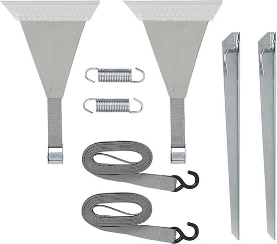 ProPlus Stormbandset met peesbevestiging en spanvering - 480 cm - 8-delig van ProPlus — afbeelding 4
