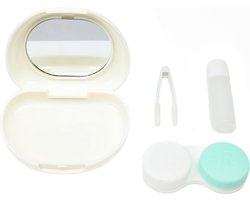 Contactlenshouder met spiegel reis